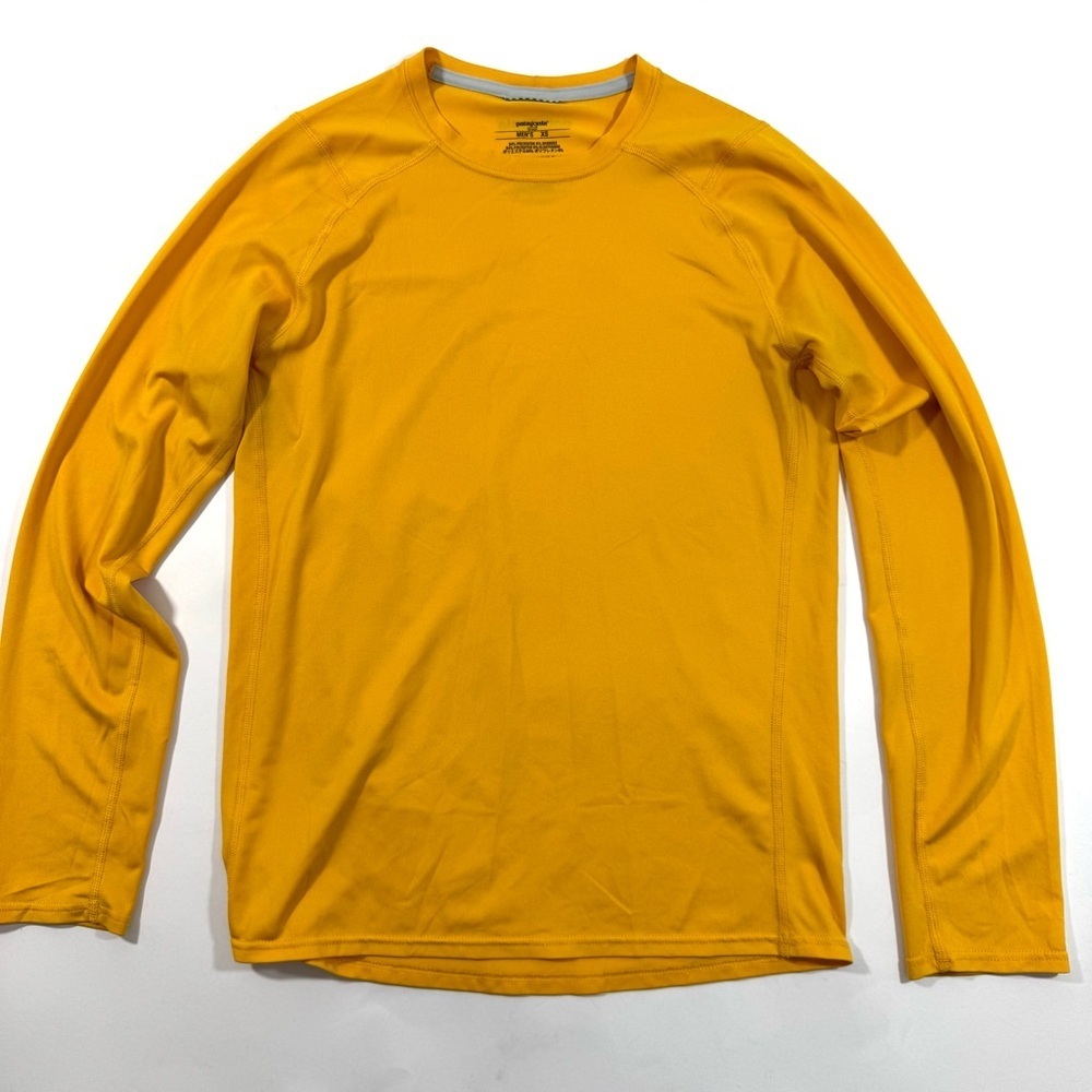 Patagonia Capilene Performance Base Layer Shirt Yellow
